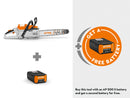 Stihl MSA300 Chainsaw 14" UNIT ONLY AP + FREE AP500S Battery