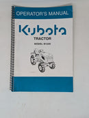 Kubota B1220 Tractor Operators Manual