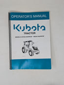 Kubota M7040-NARROW, M8540-NARROW Tractor Operators Manual