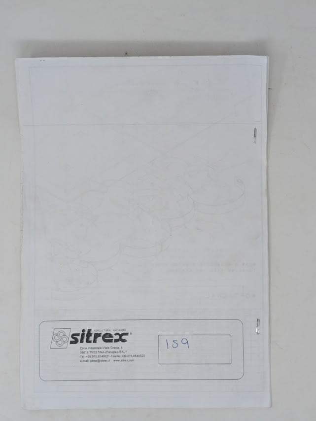 SITREX Mulching Kit Fitting Instructions and Spare Parts Manual