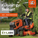 New Kubota G261RD Mower with 48" Rear Discharge Deck