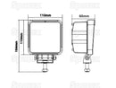 Light, Work Light, LED , CISPR 25: Class 3, 4000 Lumens ( S.28768 )