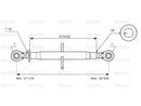 Top Link Standard Duty (Cat.2/2) Ball and Ball, Min. Length: 535mm Max Length 815mm ( S.314 )