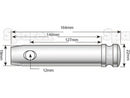 Top Link Pin 19x127mm Cat. 1 ( S.77 )