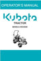 Kubota Operators Manual - BX2350 Compact Tractor