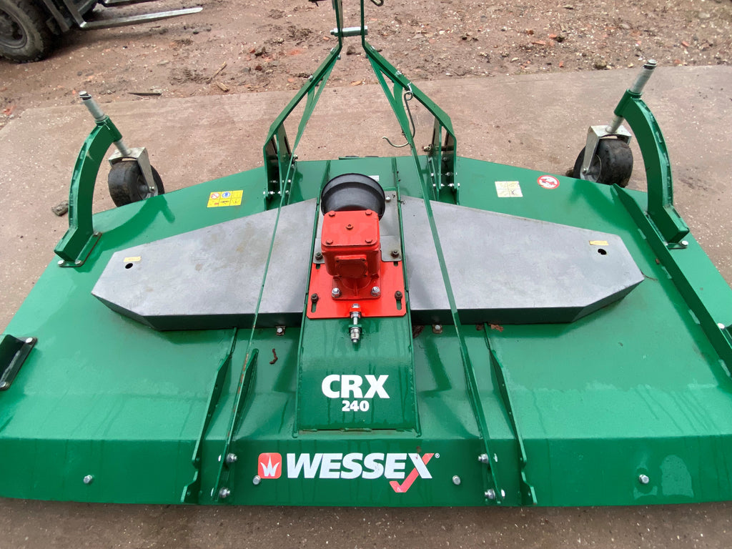 Wessex CRX240 Finishing Mower, 8ft Finishing Mower – Hughie