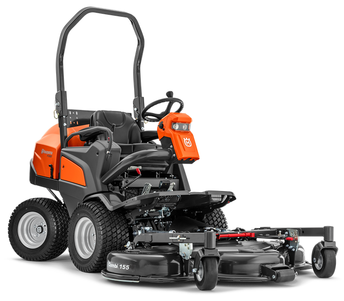 Husqvarna P525D mower Diesel Outfront Ride on Mower Husqvarna P525D Ride On mower Hughie Willett Birmingham UK. Hughie Willett Machinery