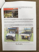 W24TS-00922 Kubota RTVX900 LED Road Lighting Kit