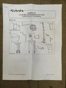 7J419-70212 Kubota Self Levelling LA1353 Loader SLRVK-C Kit for fit M85 / M9540 - C Tractor