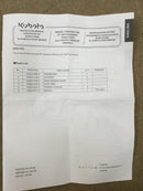 K3623-51000 Kubota F90 Series Outfront Mower Dust Proof Kit
