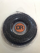 196601 DR Trimmer Line Black (4.5mm x 70ft) (Replaces DR Blue Trimmer Line)