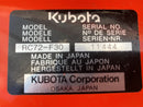 New KUBOTA F3060 / F3560 OUTFRONT MOWER DECK, KUBOTA RCK72-F30, RC72-F30, RCK72-F36