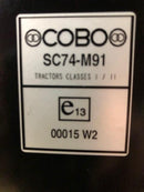 6C392-94402 COBO Seat SC74/M91 Tractor Seat ( PVC Cover )