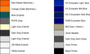 ( BLUE KX & KX-2 ) 400ml Aerosol - 66666-00100 Kubota Paint