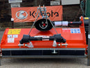 Kubota 1200 Compact Tractor Flail Mower, Kubota Chopper FOX 1200 Flail Mower