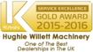 Service Excellence Gold Award