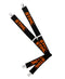 Stihl Black Braces for Trousers with Metal Clips 130cm