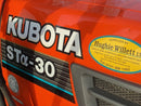 .Kubota STa30 Compact Loader Tractor, Kubota STa30 4WD Compact Tractor With Cab,
