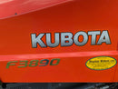 Used Kubota F3890  Mower Outfront Rideon Flail Mower
