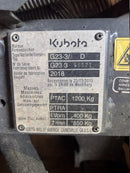 Kubota G23-11  LD Low- Dump Mower, Used Kubota G23 Low dump mowe