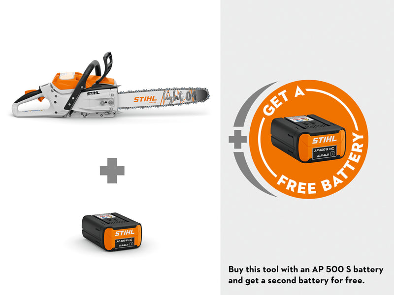 Stihl MSA300 Chainsaw 14" UNIT ONLY AP + FREE AP500S Battery