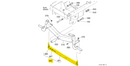 K1248-15200 Kubota Tie Rod Complete to fit GR1600 models Replaces K1243-15210 / K1248-15200