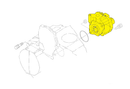 K3611-36702  Kubota Hydraulic pump