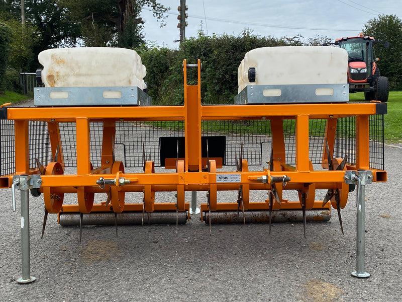 Sisis MS/4 Multislit Tractor Mounted Sports Ground Slitter / Aerator ...