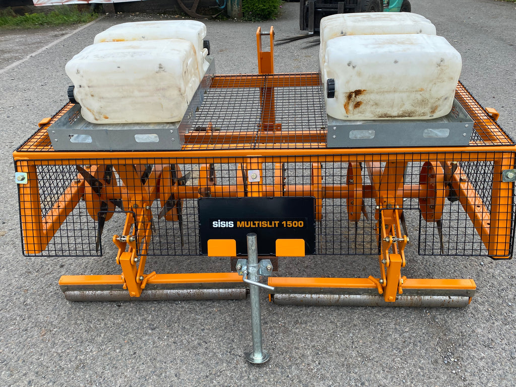 Sisis MS/4 Multislit Tractor Mounted Sports Ground Slitter / Aerator ...