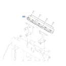 K2054-62500, METER PANEL (Kubota G261 Dash Panel )