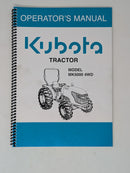 Kubota MK5000 4WD Tractor Operators Manual