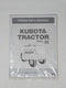 Kubota M6040, M7040 Tractor Operators Manual