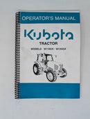 Kubota M110GX, M135GX Tractor Operators Manual