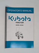 Kubota B2420 Tractor Operators Manual