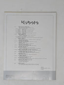Kubota RC60-24BR, RC60-27BR ROTARY MOWER Operators Manual