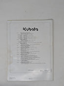 Kubota LA332 FRONT LOADER Operators Manual