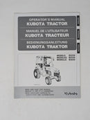 Kubota B2230, B2530, B3030 Tractor Operators Manual