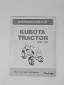 Kubota B1220 Tractor Operators Manual