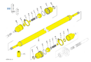 K7711-16806  Kubota Propellor Shaft Assy