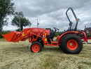 Used Kubota LX351 Compact Loader Tractor 35hp, ROPS, HST,  Kubota LX Series