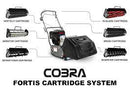 Cobra Fortis 25FTB 10 Blade Petrol Cylinder Fine Turf Mower Lawnmower 63cm