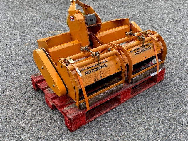 Sisis  compact tractor mounted Scarifier, Rotorake.