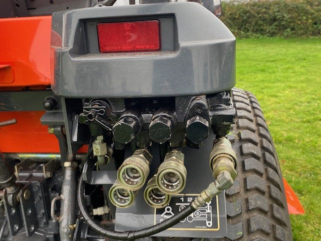 .Kubota STV40 compact tractor C/W midmounted mower. FOR SALE-Used  Kubota STV40 Tractor Mower ,
