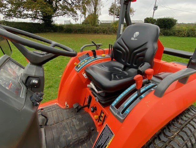 .Kubota STV40 compact tractor C/W midmounted mower. FOR SALE-Used  Kubota STV40 Tractor Mower ,
