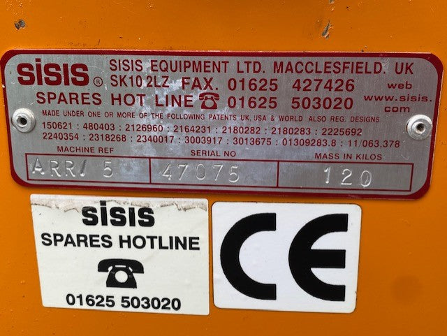 Used Sisis Mk5 Auto-rotorake Powered Scarifier