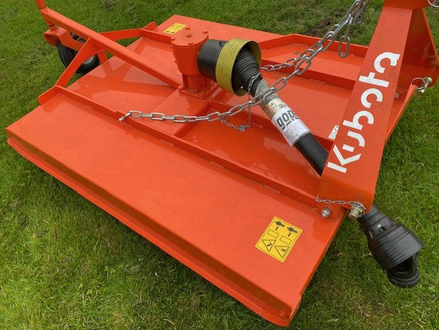 Kubota 1.25metre  Grass Topper, Ex Demo Kubota 4ft  Paddock Topper
