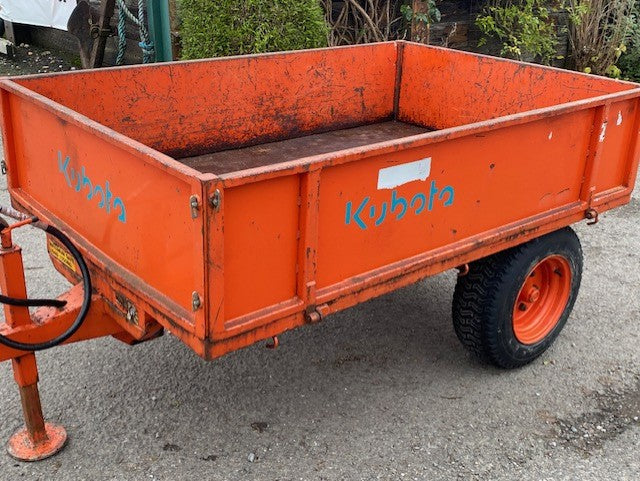 Used Kubota Tipping Trailer 1.25t Kubota TT1 1.25T Tipping Trailer