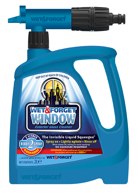 Wet & Forget Window Witch Exterior Glass Cleaner 2L