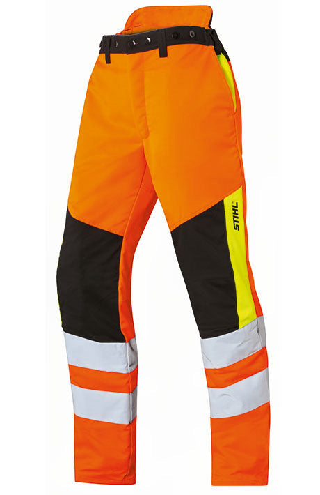 Stihl PROTECT MS High-Visibility Chainsaw Trousers