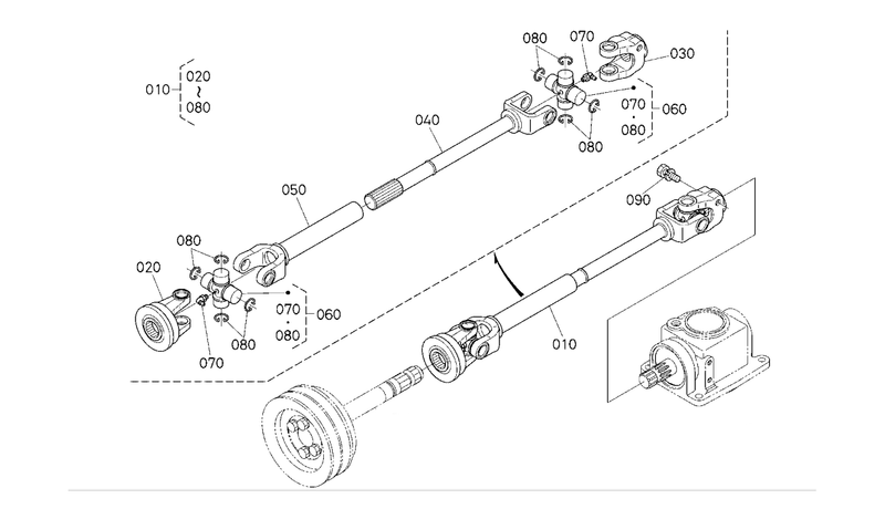 Kubota RCK48-G23 - Universal Joint